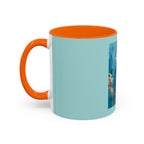 Funny Golf Mug – "I play golf to relax" Accent Coffee Mug (11/15oz)