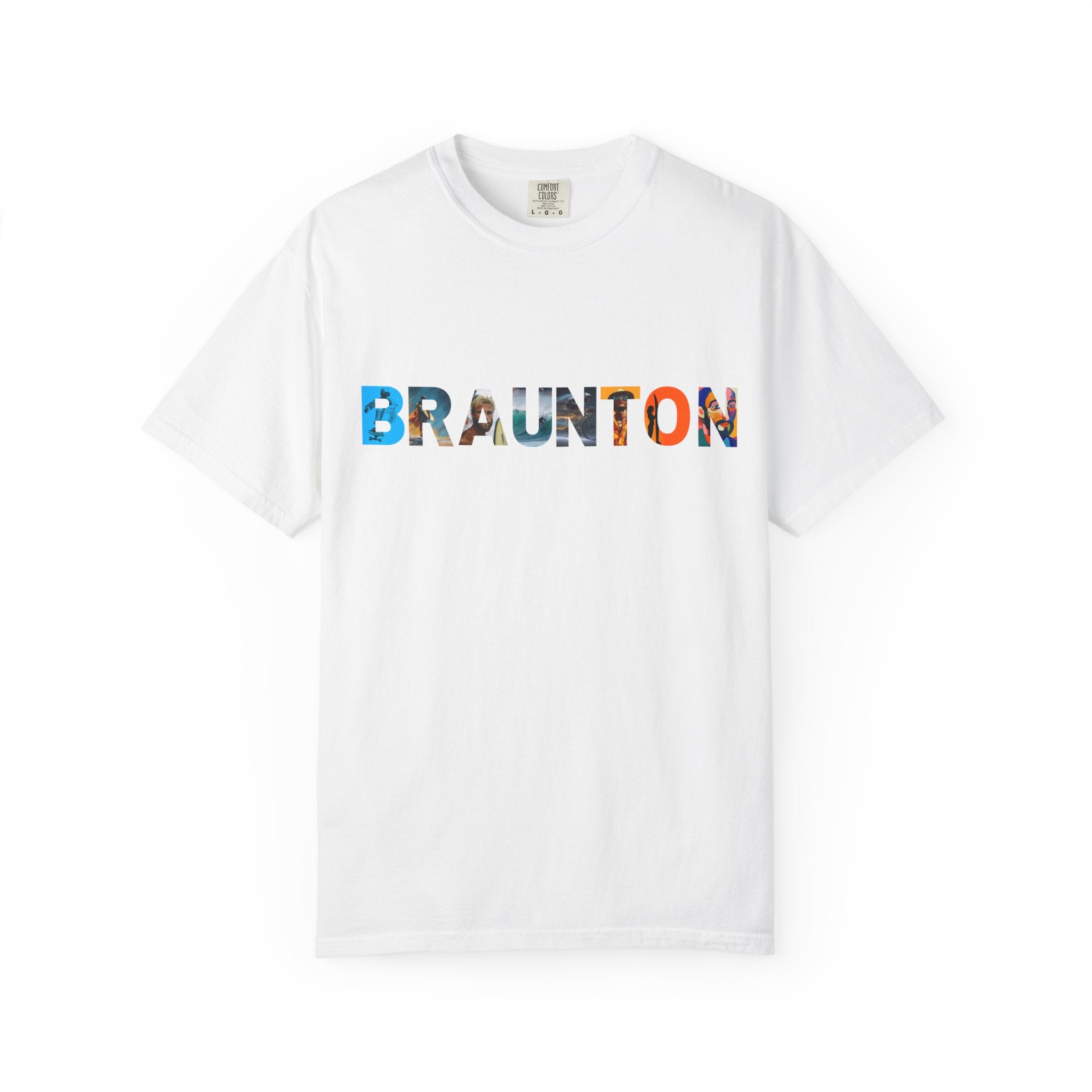 Braunton Floral Letters T-Shirt