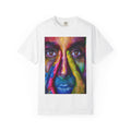 Colorful Face Portrait T-Shirt — Vivid Painted Face Art Tee