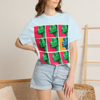 Pop Art Profile Grid T-Shirt