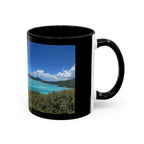 Copy of Copy of Copy of Copy of Copy of Copy of Blue Wave Accent Coffee Mug — Ocean Brushstroke Art (11/15oz)