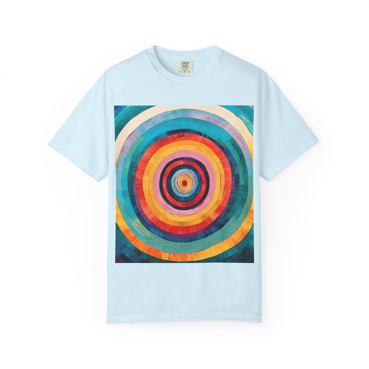 Concentric Rainbow Circles T-Shirt