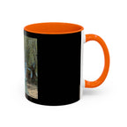 Coastal Cabin Beach Scene Accent Coffee Mug