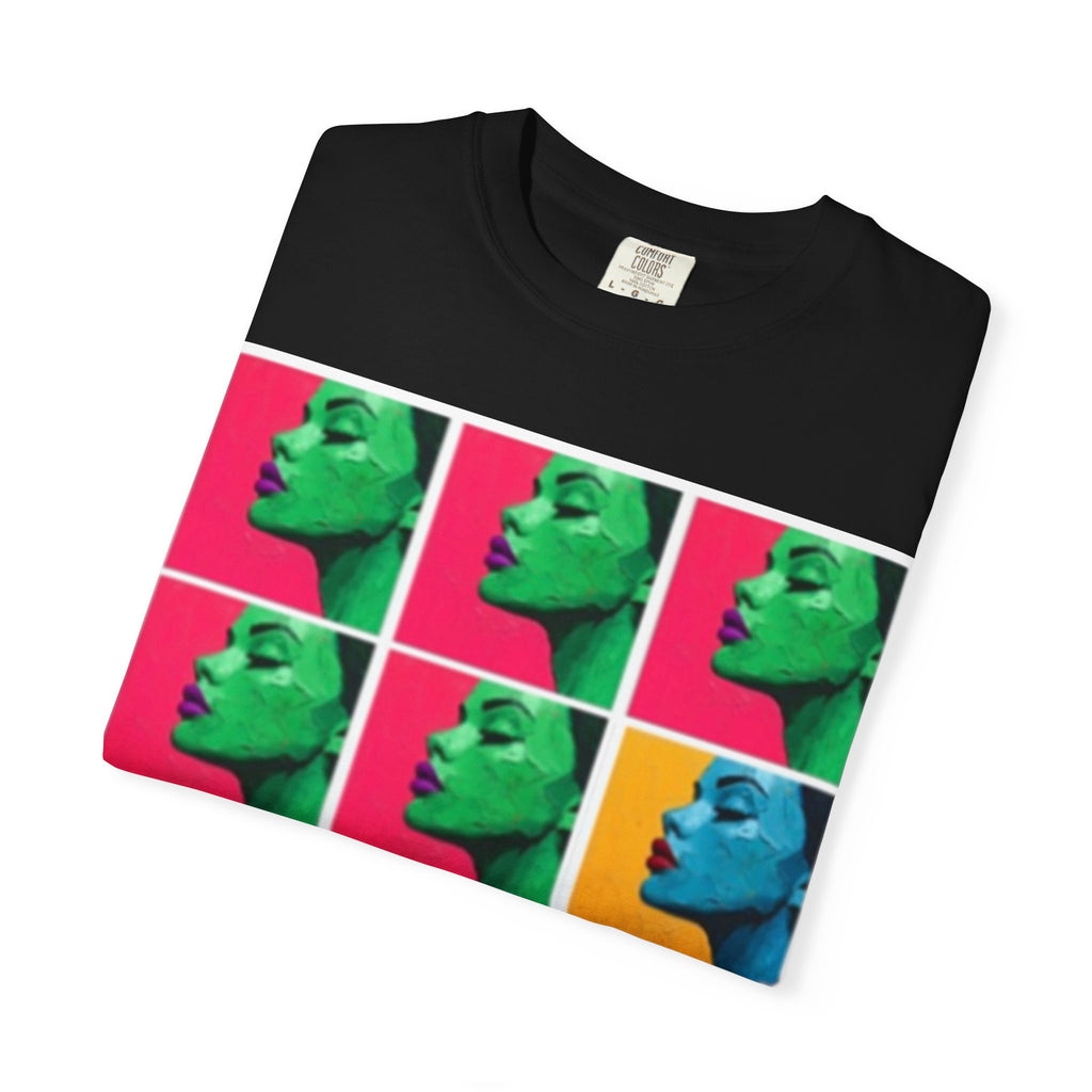 Pop Art Profile Grid T-Shirt