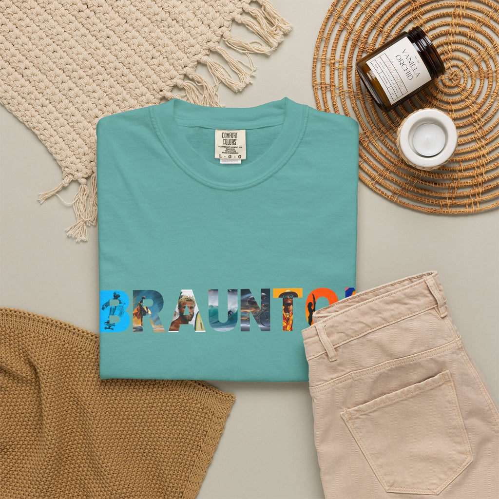 Braunton Floral Letters T-Shirt