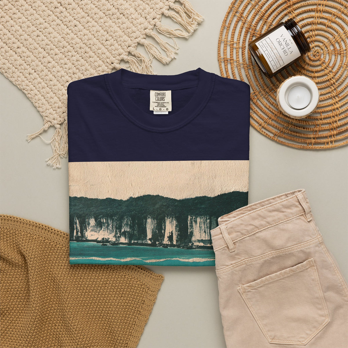 Coastal Waves Graphic T-Shirt