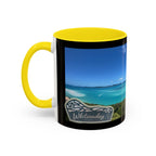 Copy of Copy of Copy of Copy of Copy of Copy of Blue Wave Accent Coffee Mug — Ocean Brushstroke Art (11/15oz)
