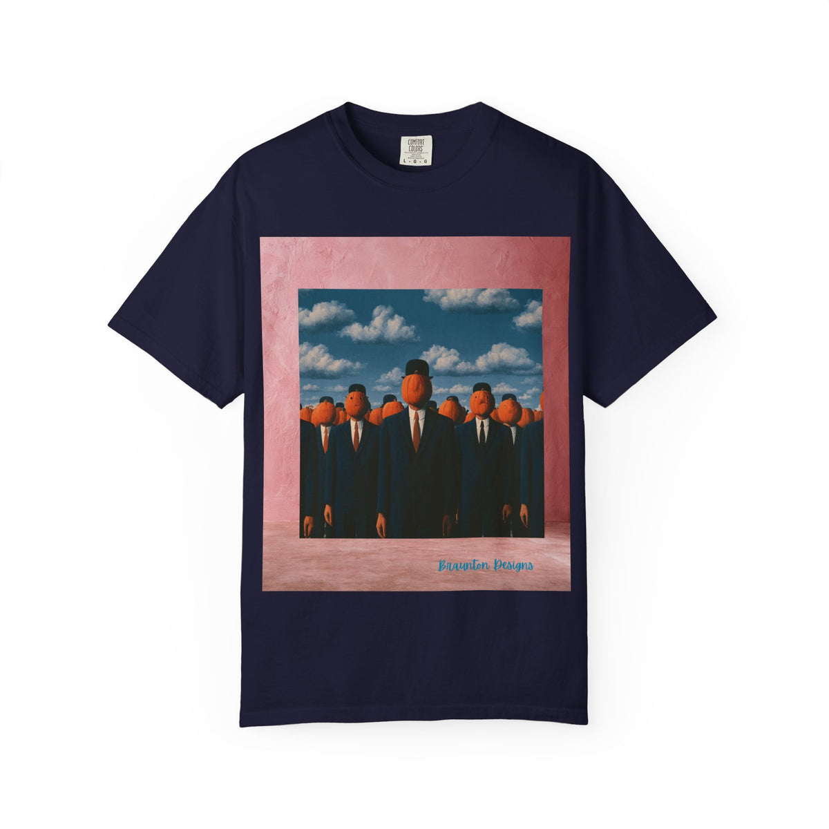 Surreal Suit Figures Graphic T-Shirt