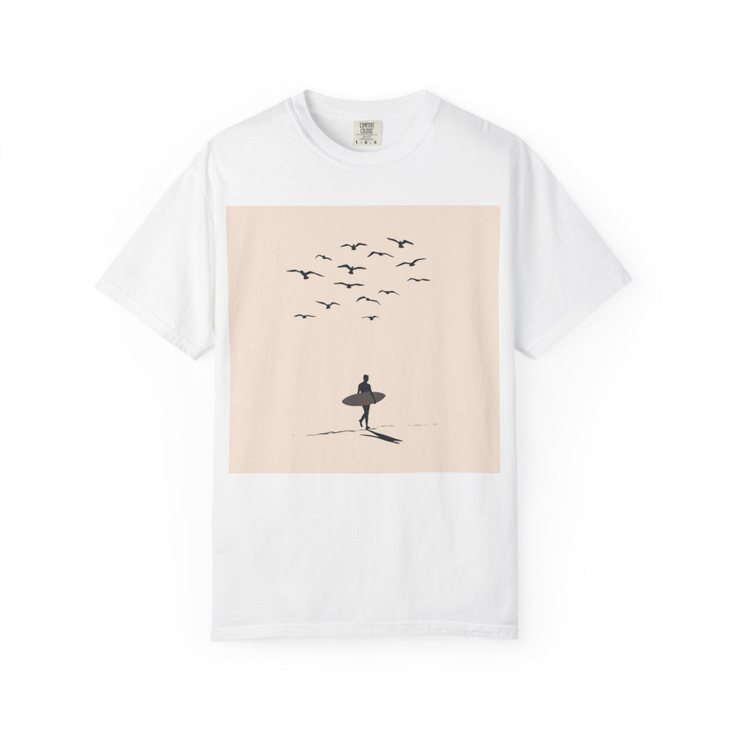 Surfer T shirt, Surf Clothing, Coastal Vibes, Unisex surf top, Casual Clothing.