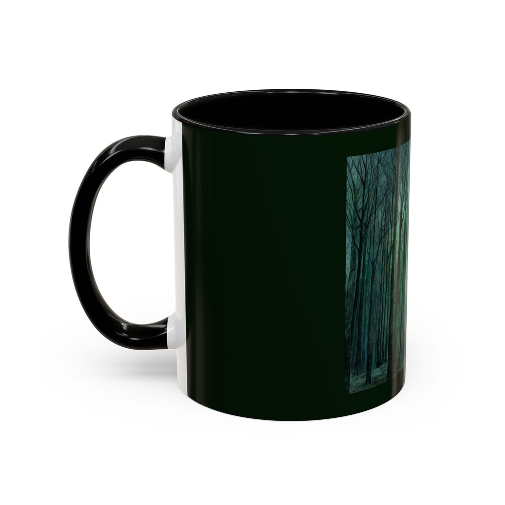 Forest Path Coffee Mug — Moody Green Woodland Accent 11oz/15oz