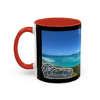 Copy of Copy of Copy of Copy of Copy of Copy of Blue Wave Accent Coffee Mug — Ocean Brushstroke Art (11/15oz)