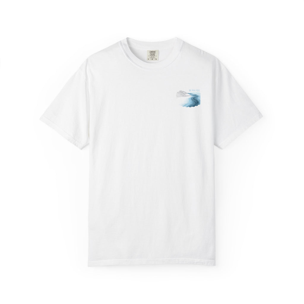 Beach Wave Art Tee, Ocean Lover Shirt, Unisex Graphic T-Shirt, Summer Fashion, Casual Relaxed Fit, Gift for Explorers