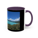 Copy of Copy of Copy of Copy of Copy of Copy of Blue Wave Accent Coffee Mug — Ocean Brushstroke Art (11/15oz)