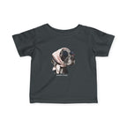 Infant Tee — Vintage Dog in Scarf & Sunglasses Baby T-Shirt