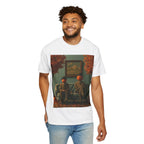 Surreal Pumpkin Heads Art T-Shirt — Autumn Vintage Living Room Design