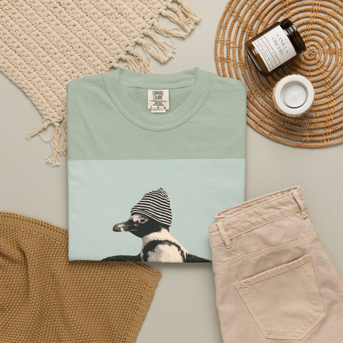 Penguin Skateboard Graphic T-Shirt