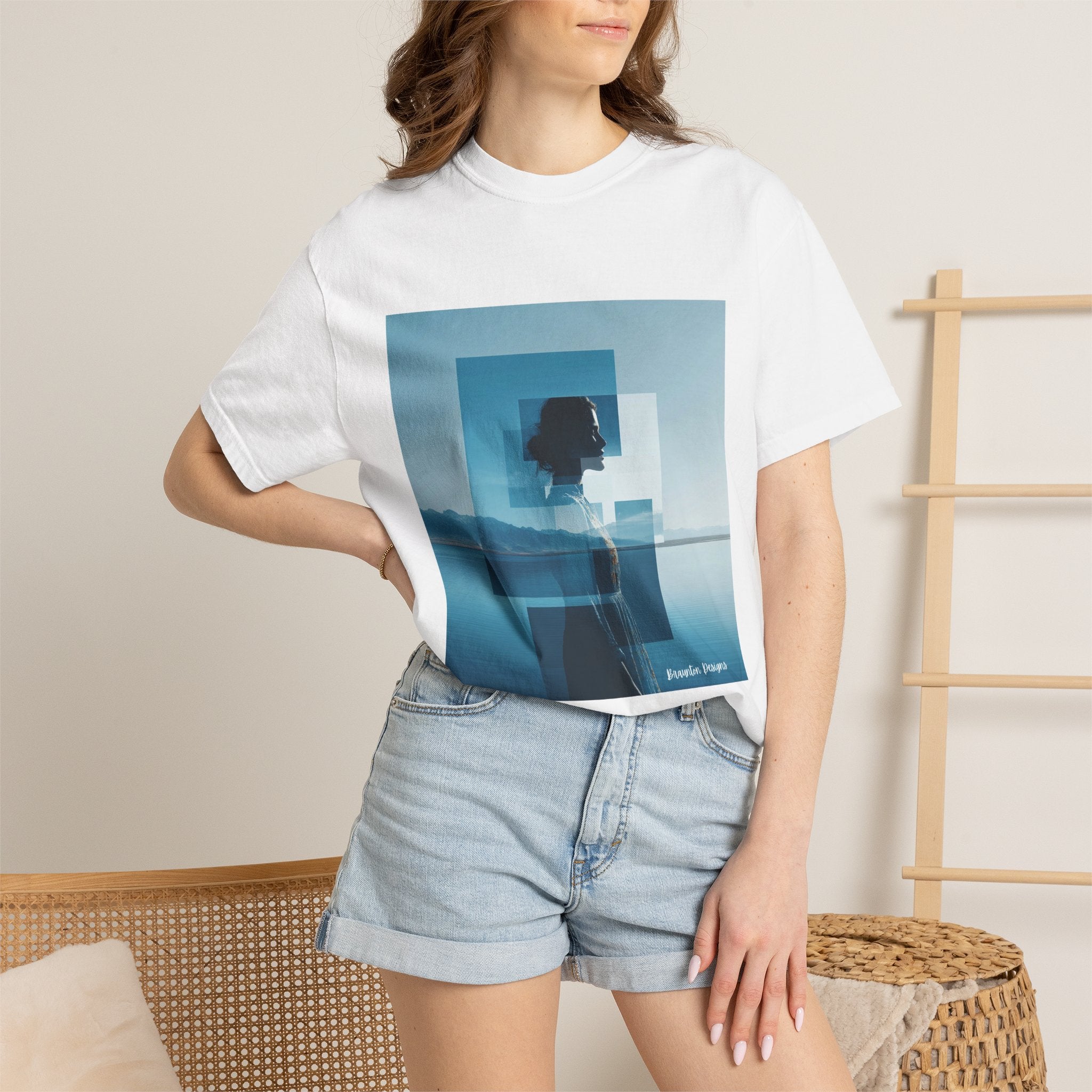 Copy of Cherry Blossom Tee — Pink Sakura Trees Graphic T-Shirt