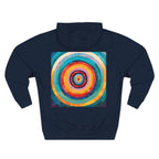Abstract Rainbow Target Hoodie