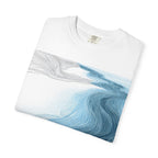 For UK .Ocean-Flow Short Sleeve Tee | Relaxed Fit T-Shirt for Beach Lovers, Summer Vibe, Casual Wear, Gift for Ocean Enthusiasts, Coastal