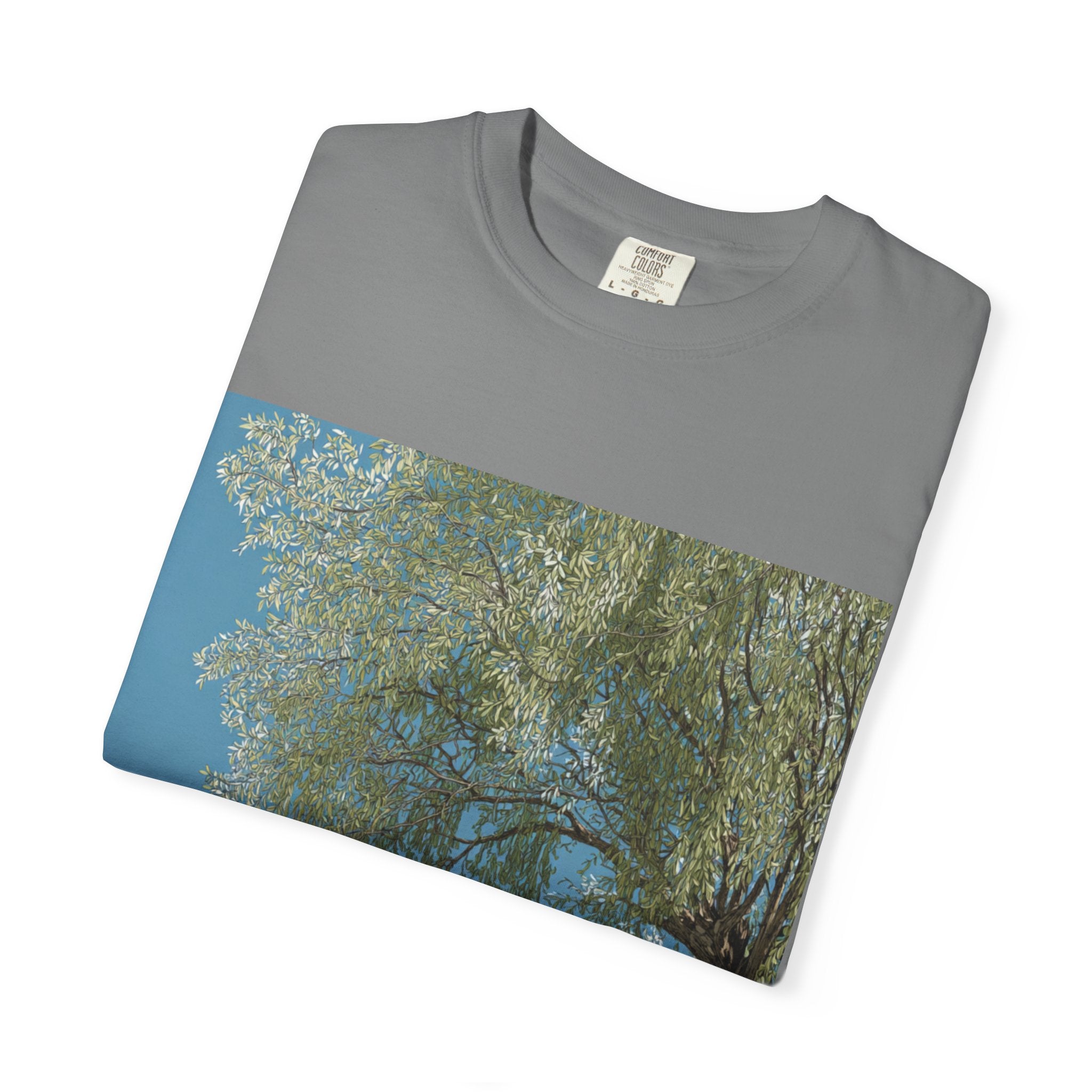 Beachfront Cabin Photo Tee — Tropical Seaside T-Shirt