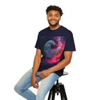 Abstract Wave Art T-Shirt — Hawaiian Dreams Graphic Tee