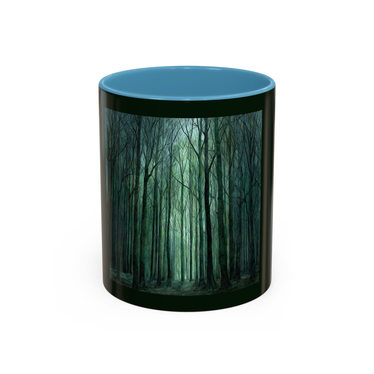 Forest Path Coffee Mug — Moody Green Woodland Accent 11oz/15oz
