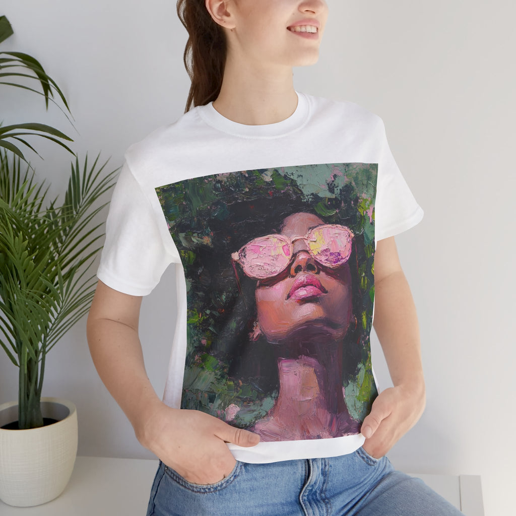 Afro Chic Sunglasses Art Tee