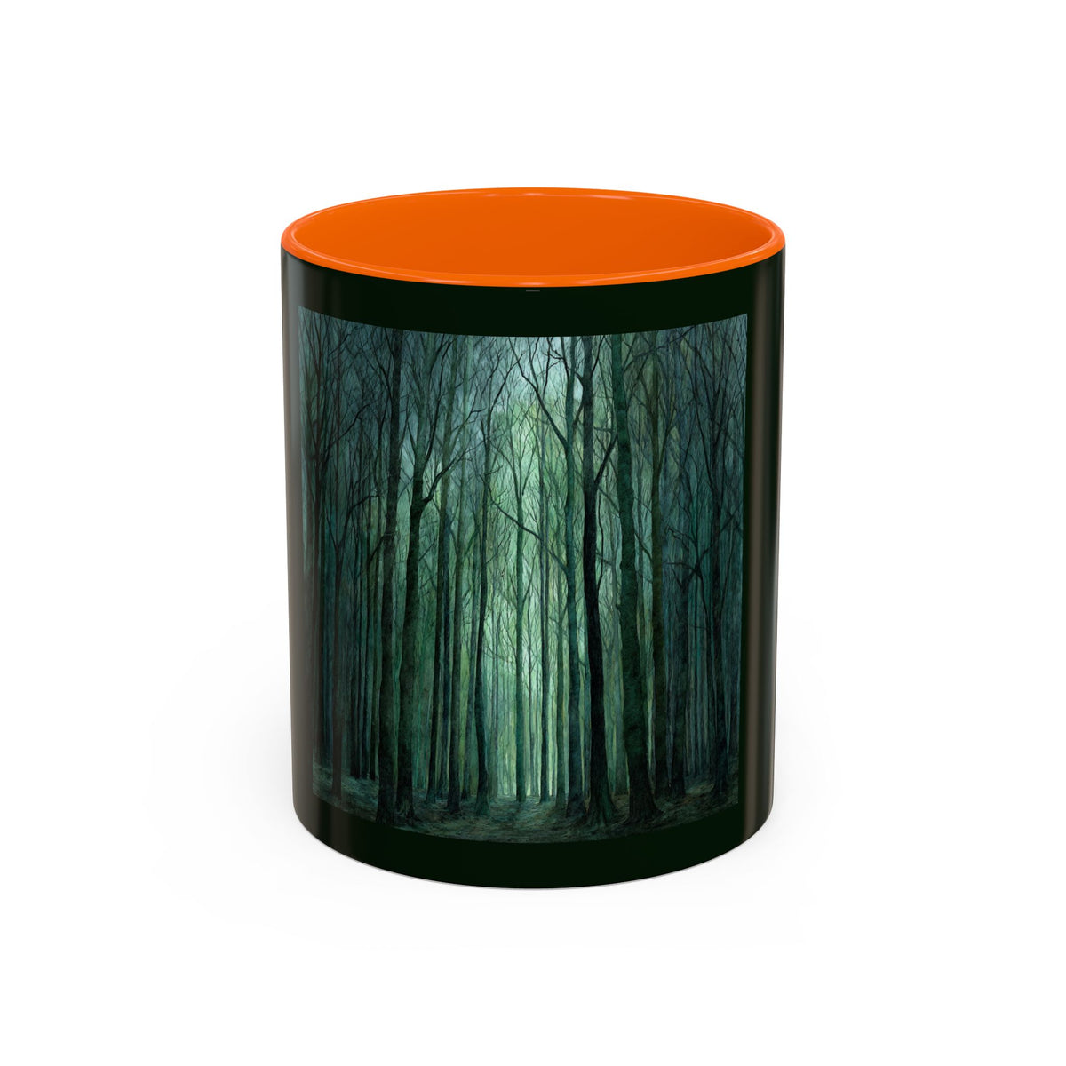 Forest Path Coffee Mug — Moody Green Woodland Accent 11oz/15oz