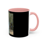 Coastal Cabin Beach Scene Accent Coffee Mug