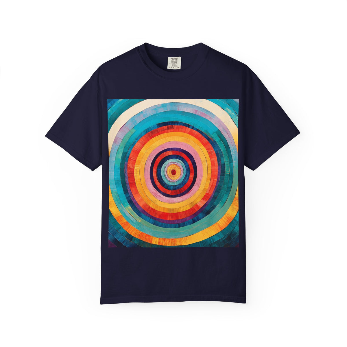 Concentric Rainbow Circles T-Shirt
