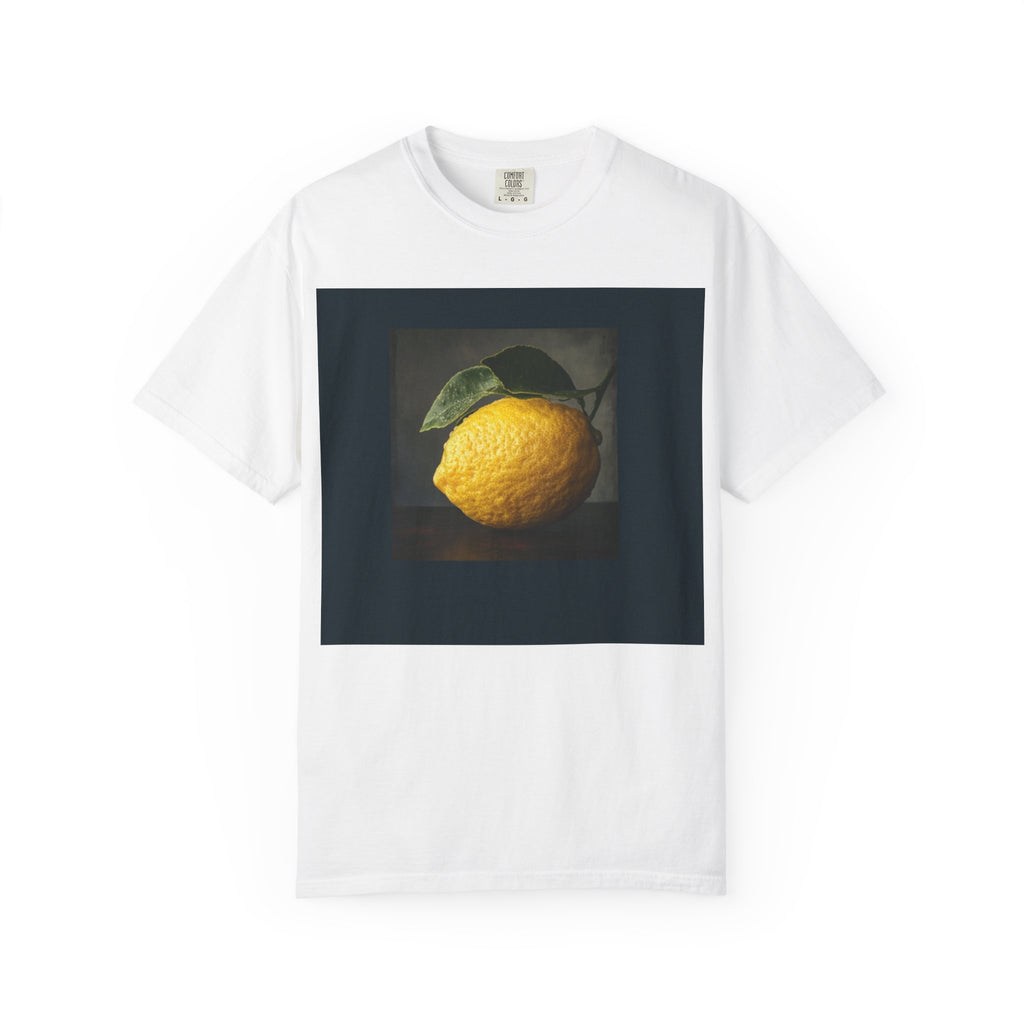 Lemon Still Life T-Shirt — Vintage Botanical Art Tee