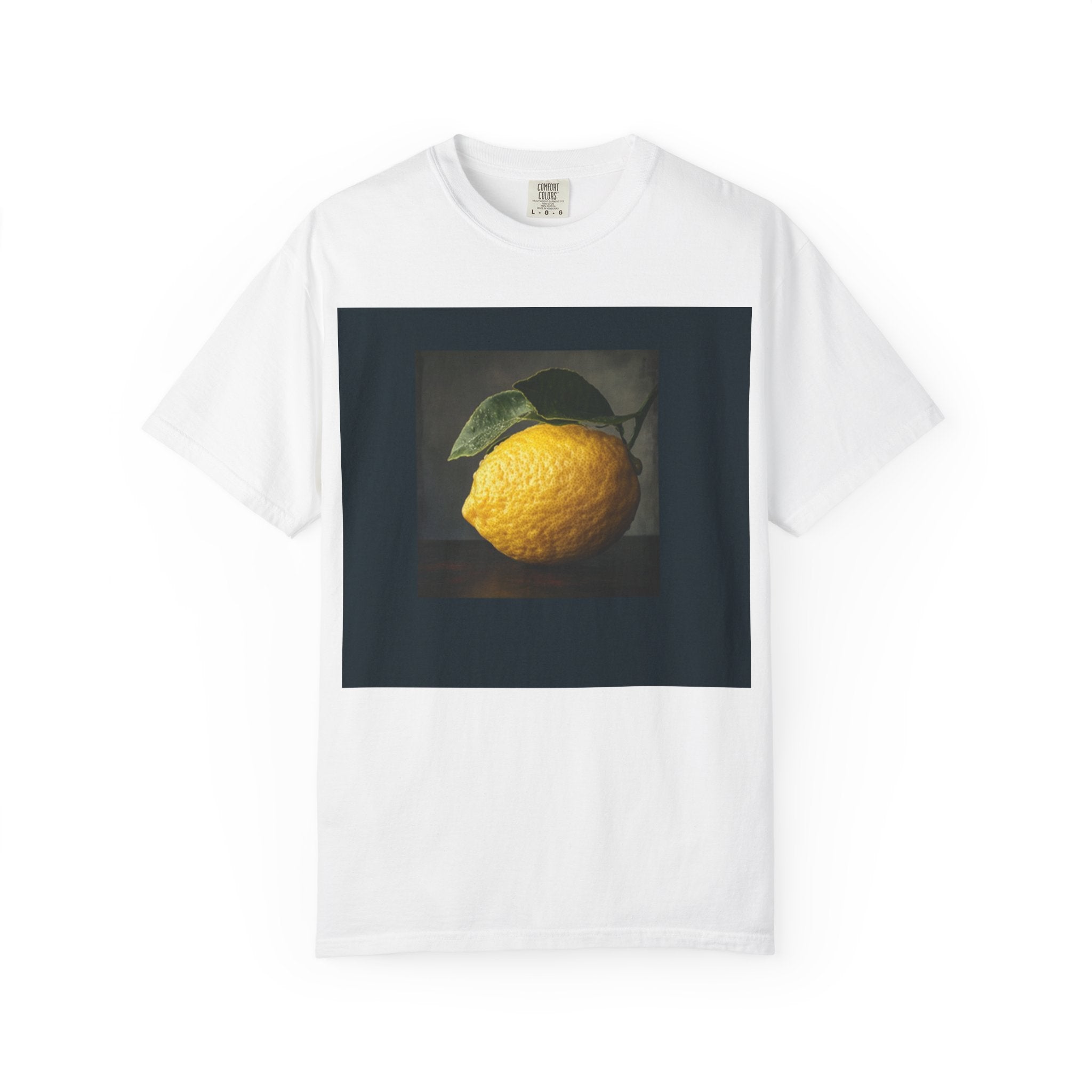 Lemon Still Life T-Shirt — Vintage Botanical Art Tee