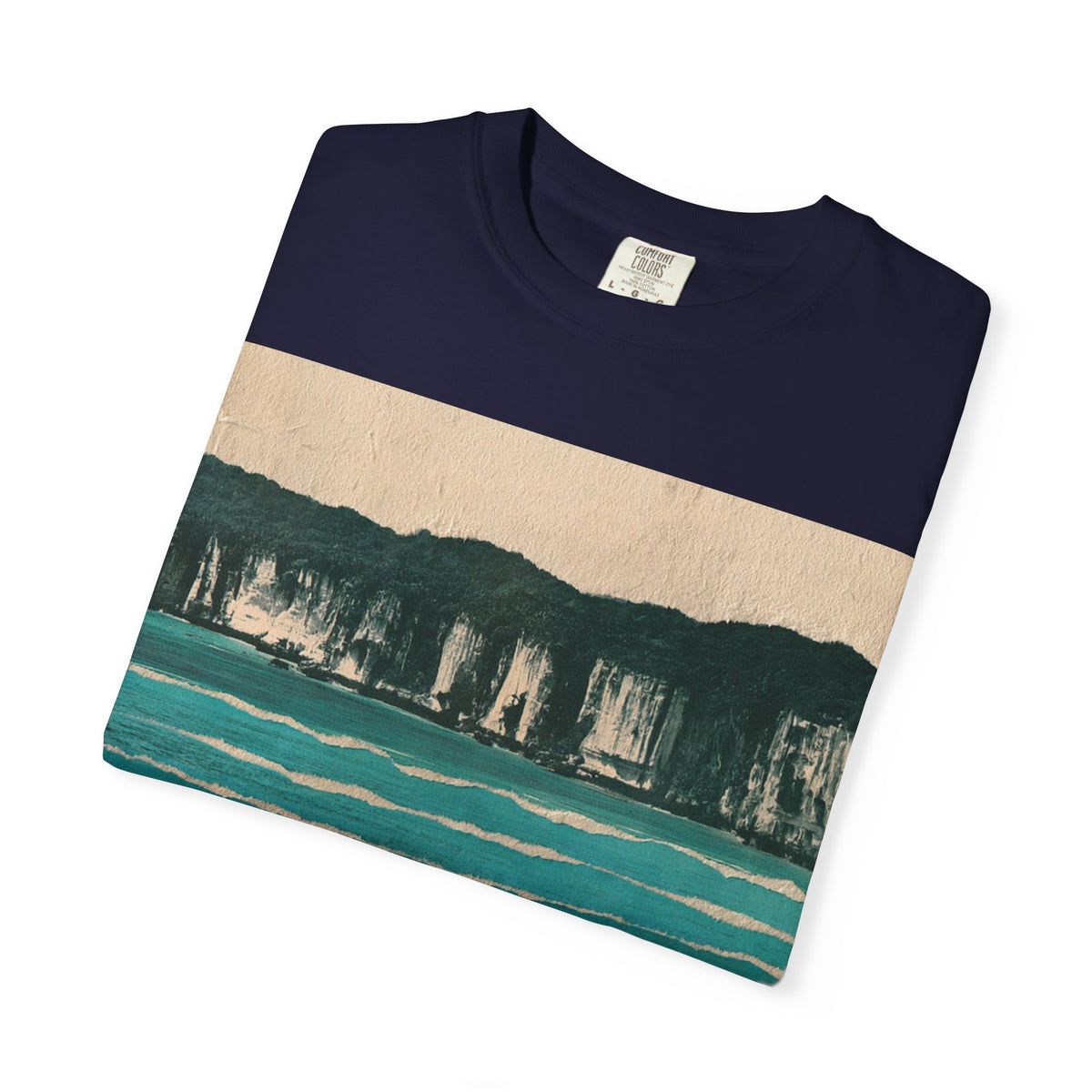 Coastal Waves Graphic T-Shirt