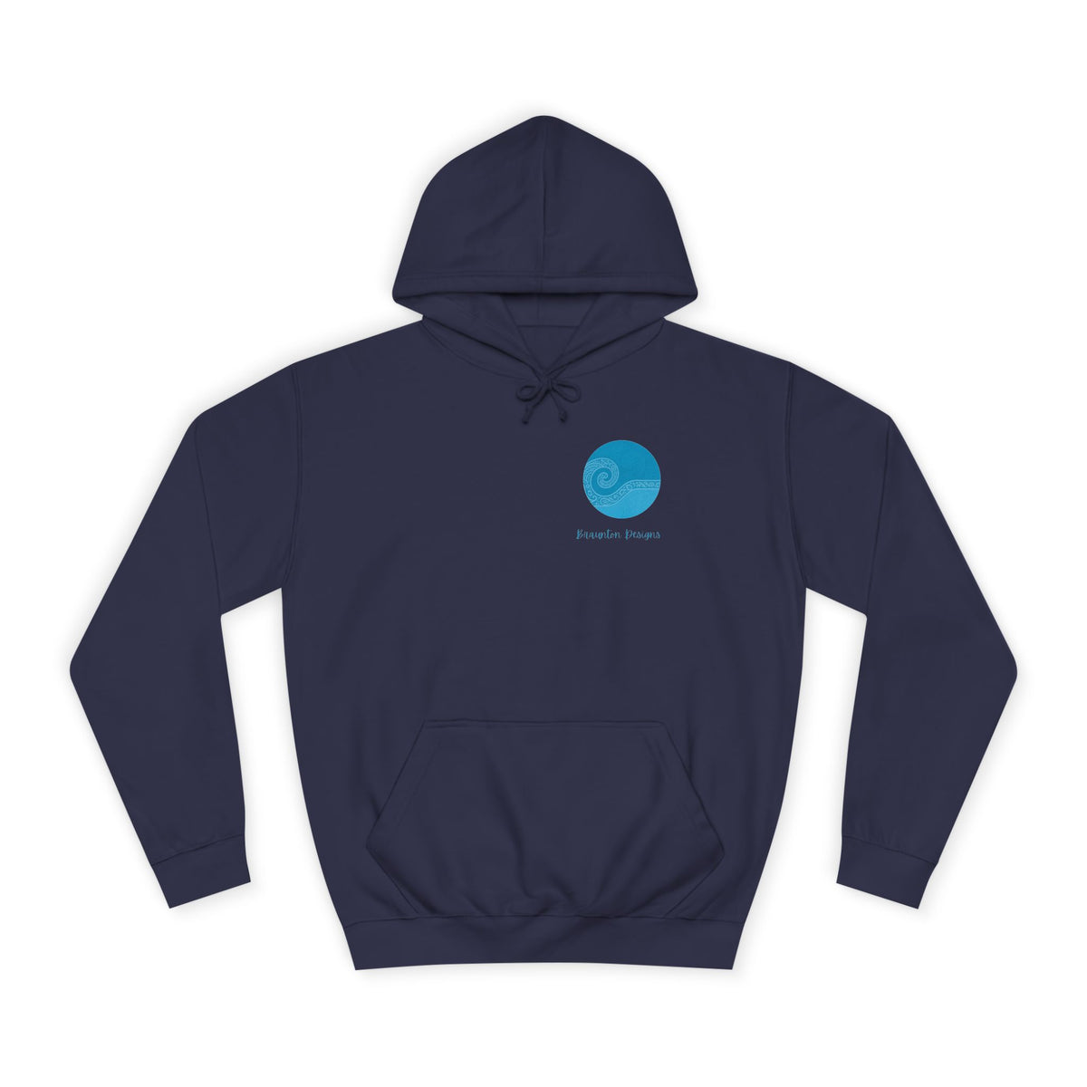 Surfer Silhouette Hoodie — Beach Sunset Graphic Pullover