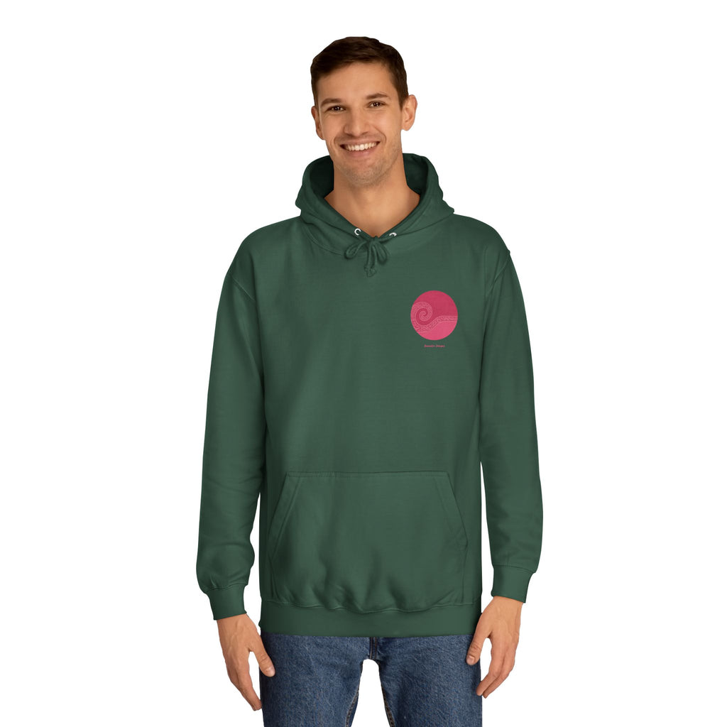 Polar Bear Hoodie — Cute Rainbow Scarf Winter Pullover