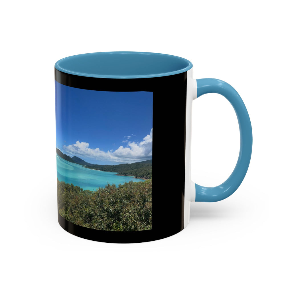Copy of Copy of Copy of Copy of Copy of Copy of Blue Wave Accent Coffee Mug — Ocean Brushstroke Art (11/15oz)