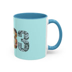 Tumbler Mug — Floral Number 33 Accent Coffee Mug (11/15oz)