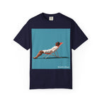 T-Shirt — Relaxing Beach Lounger Graphic Tee ("Revelin Sleeps")