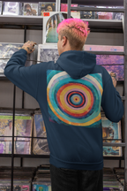 Abstract Rainbow Target Hoodie