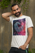 Abstract Wave Art T-Shirt — Hawaiian Dreams Graphic Tee