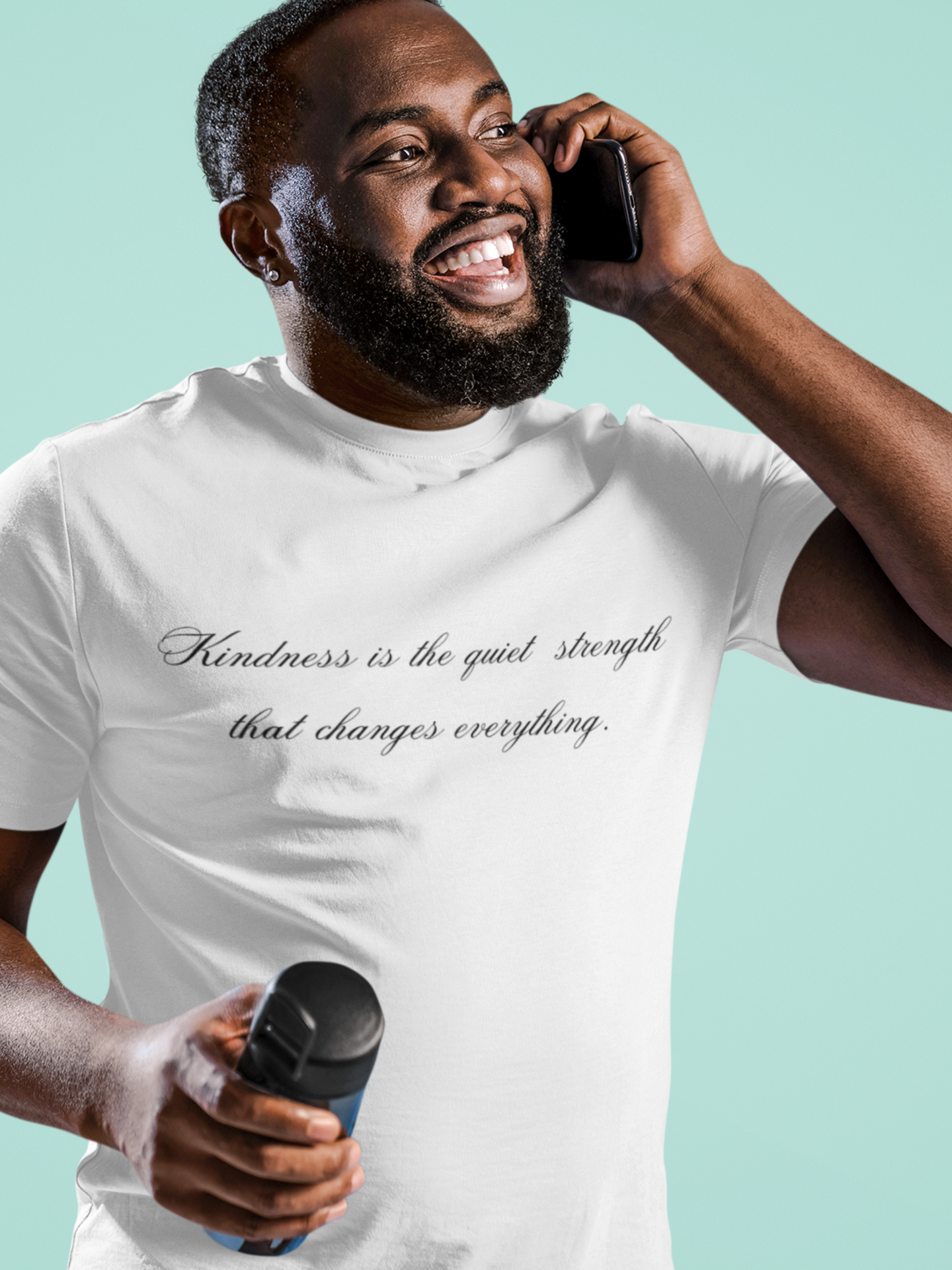 Kindness is Quiet Strength T-Shirt | Empowering Olive Tee | Mental Health Awareness Gift | Positive Affirmation Shirt