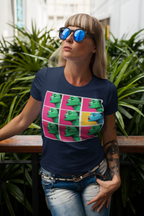 Pop Art Profile Grid T-Shirt