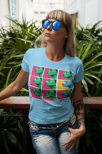 Pop Art Profile Grid T-Shirt